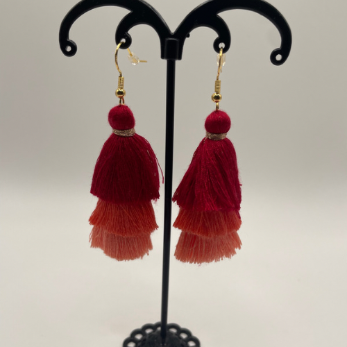 Tier Tassel Earrings